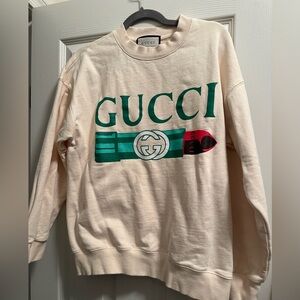 Gucci Lipstick Crewneck